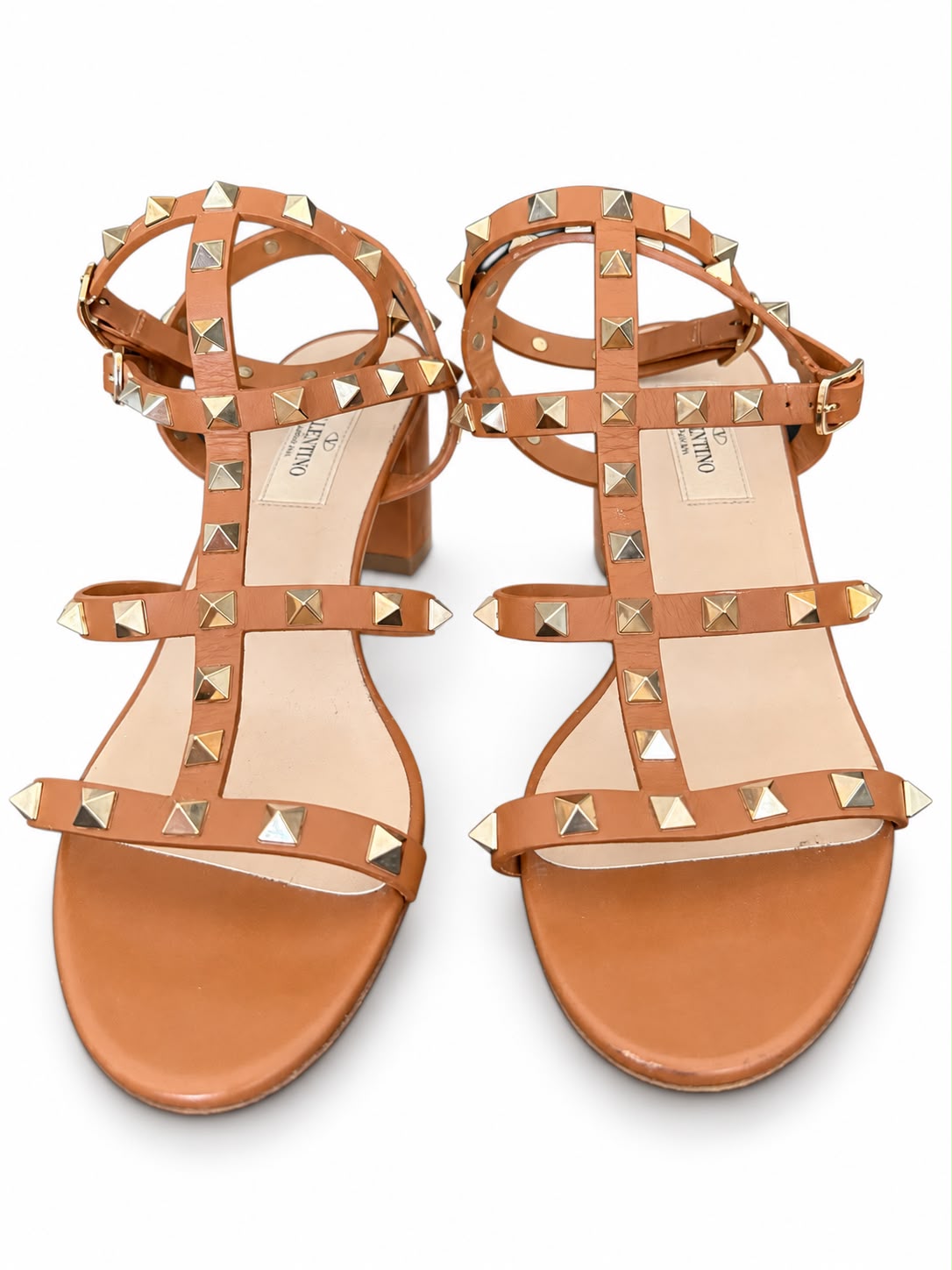 VALENTINO GARAVANI — Rockstud Flat Sandals